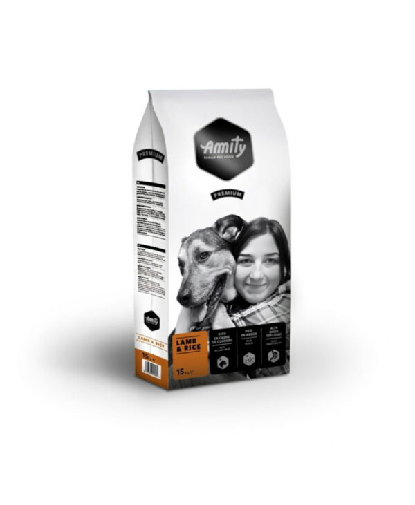 Amity Premium Dog Lamb & Rice 15kg Pet Wild Store